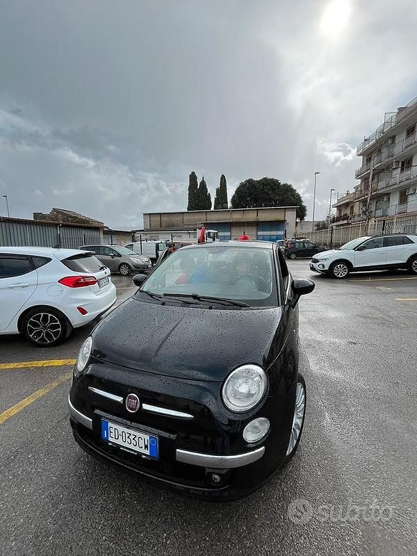 Usata Fiat 500 75 CV (55 kW) 2010 Nero Berlina