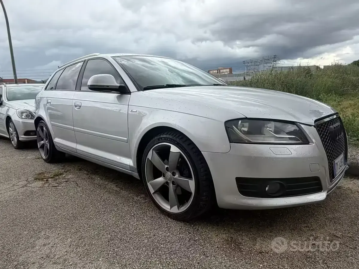 Usata Audi A3 Ambition 140 CV (102 kW) 2009 Grigio Utilitaria