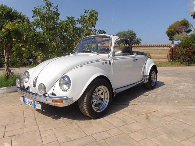Usata VW Beetle Cabriolet 43 CV (31 kW) 1974 Bianco Cabrio