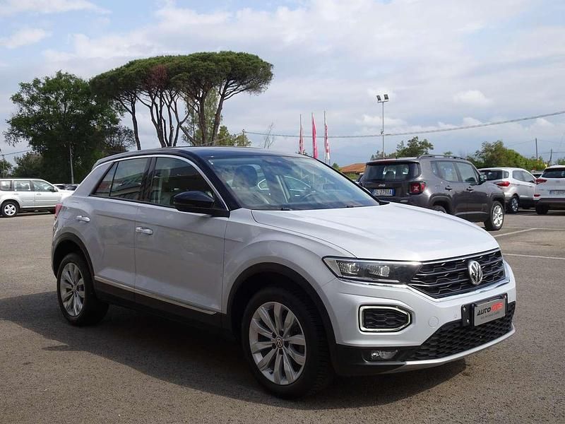 Usata VW T-Roc Style 116 CV (85 kW) 2019 Bianco SUV