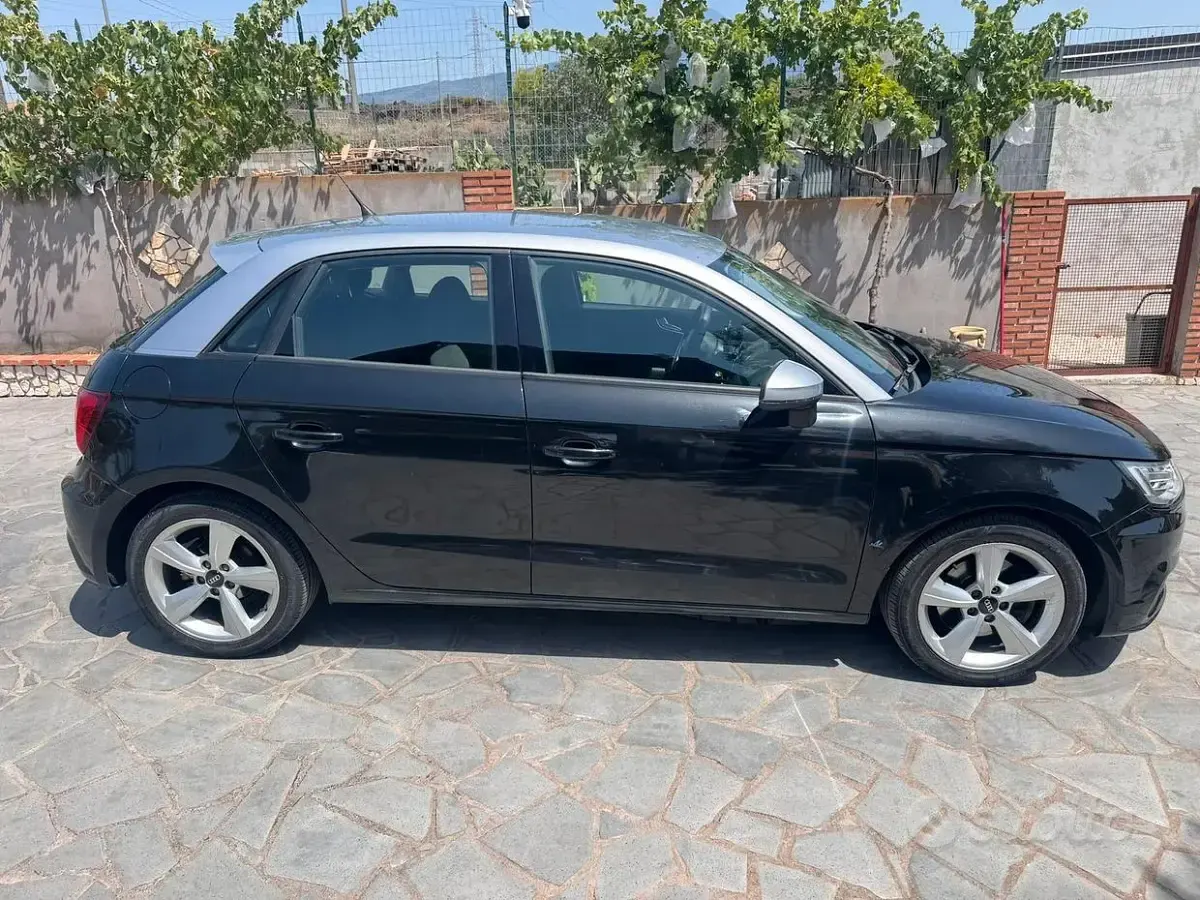 Usata Audi A1 S-Line 116 CV (85 kW) 2015 Nero Utilitaria