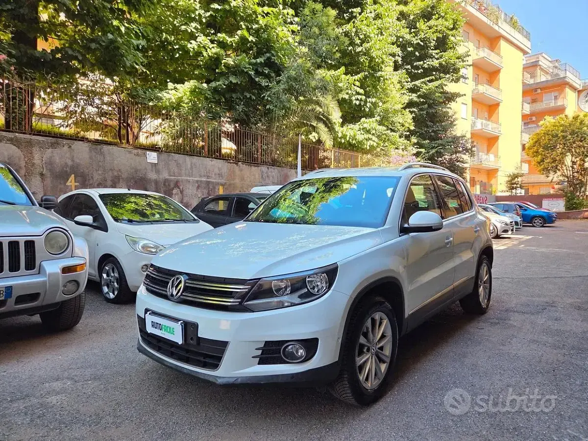 Usata VW Tiguan 140 CV (102 kW) 2014 Bianco SUV