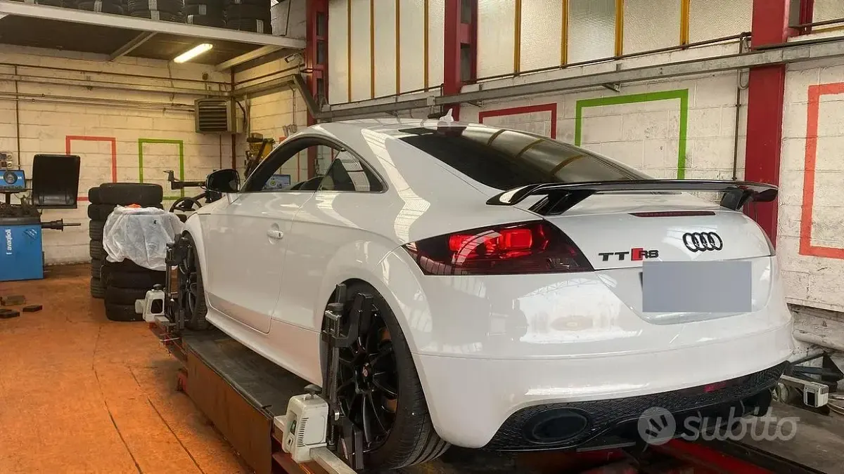 Usata Audi TT RS 340 CV (250 kW) 2010 Bianco Coupé