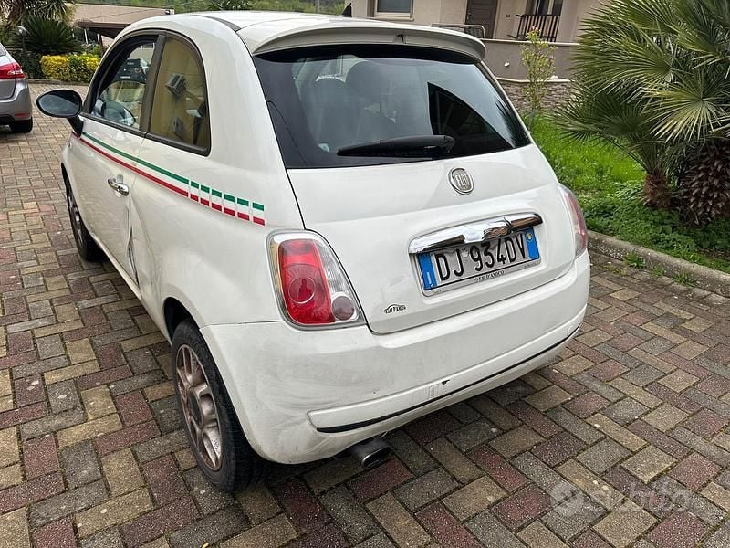 Usata Fiat 500 2007 Bianco Berlina