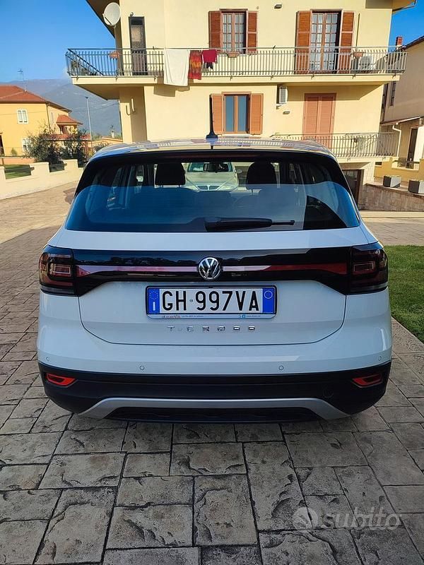 Usata VW T-Cross 95 CV (69 kW) 2020 Bianco SUV