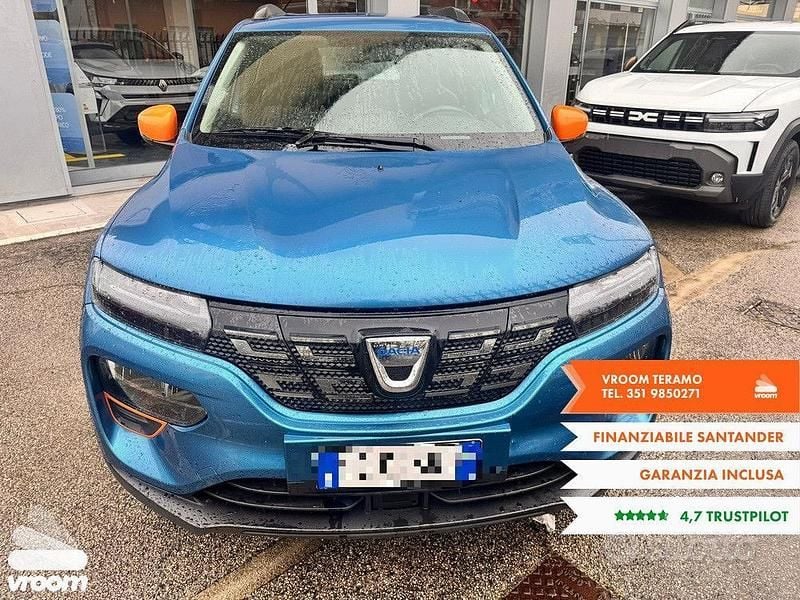 Usata Dacia Spring Comfort Plus 33 kW (45 CV) 2021 Blu Utilitaria