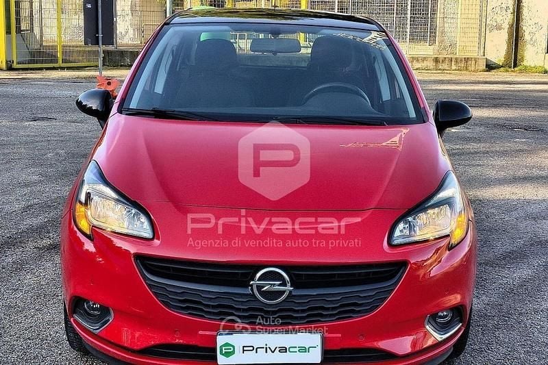 Usata Opel Corsa 90 CV (66 kW) 2018 Rosso Berlina