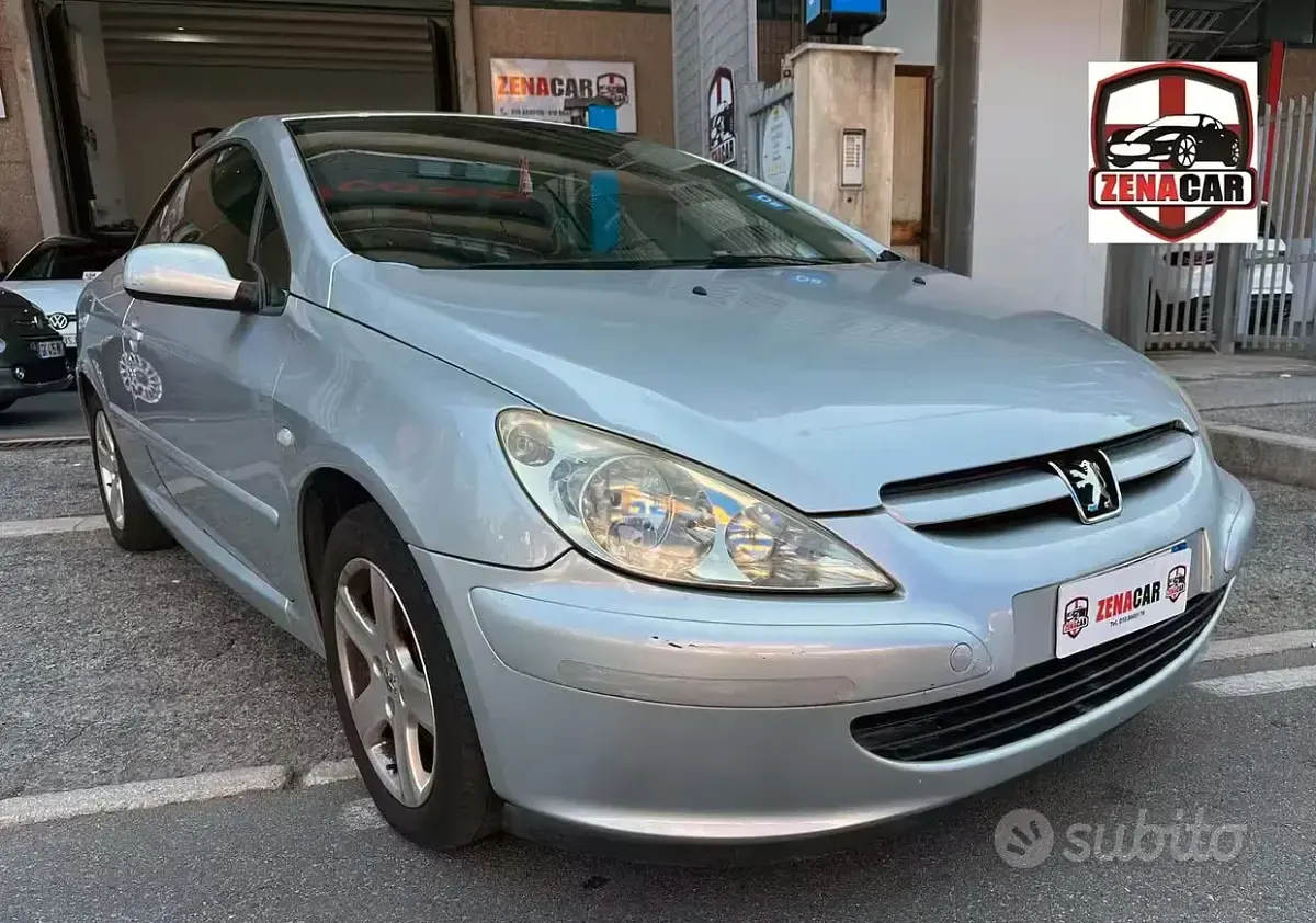 Usata Peugeot 307 CC 109 CV (80 kW) 2004 Grigio Cabrio