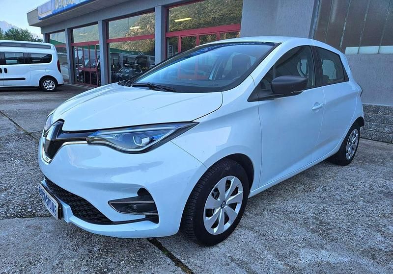 Usata Renault Zoe Life 50 kW (69 CV) 2021 Bianco Utilitaria