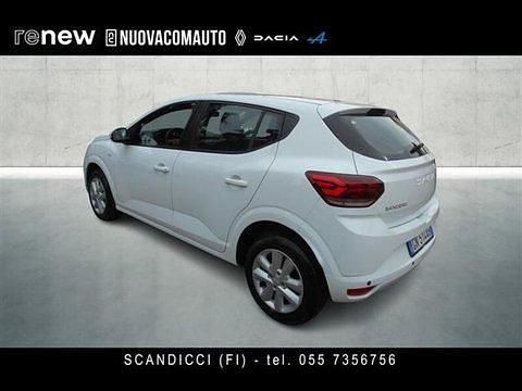 Usata Dacia Sandero Expression 100 CV (73 kW) 2023 Bianco Utilitaria