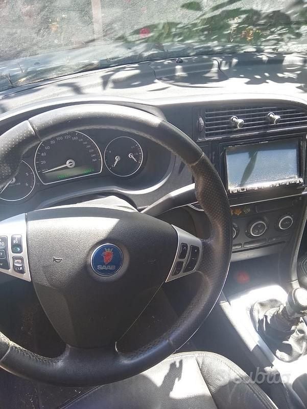 Usata Saab 9-3 150 CV (110 kW) 2009 Grigio Berlina