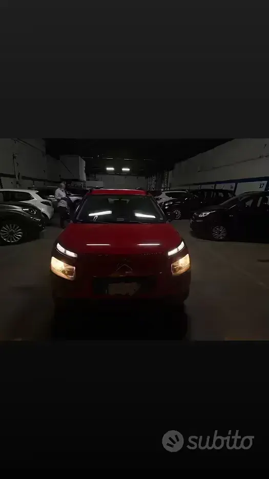 Usata Citroën C4 75 CV (55 kW) 2015 Rosso SUV