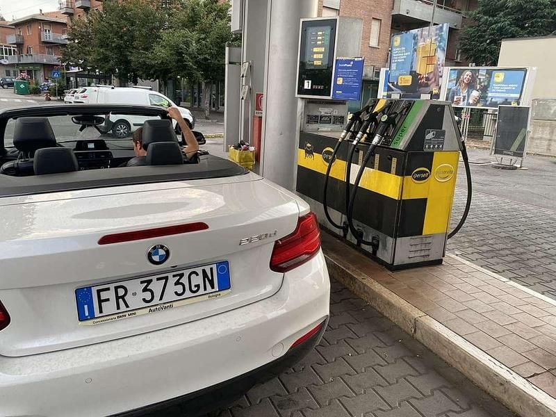 Usata BMW 220 M Sport 190 CV (139 kW) 2018 Bianco Cabrio