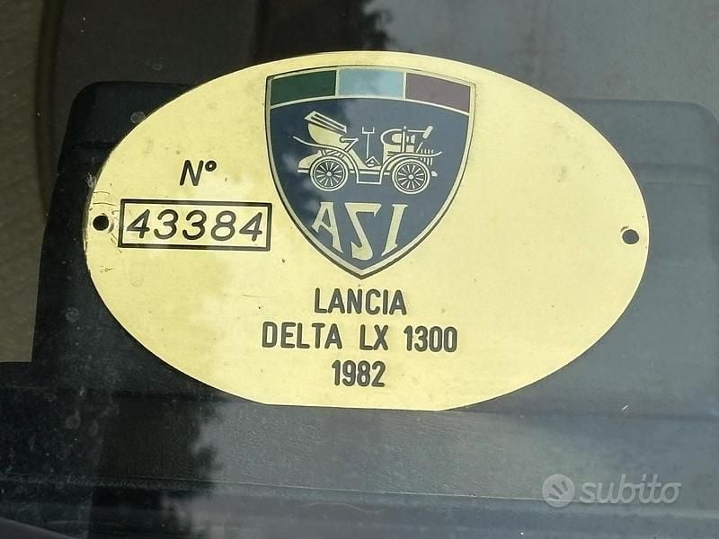 Usata Lancia Delta 78 CV (57 kW) 1982 Utilitaria