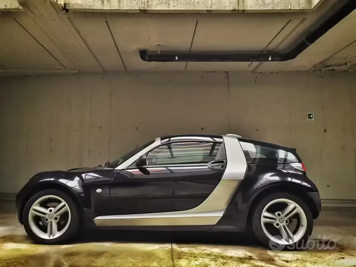 Usata Smart Roadster 82 CV (60 kW) 2004 Nero Cabrio