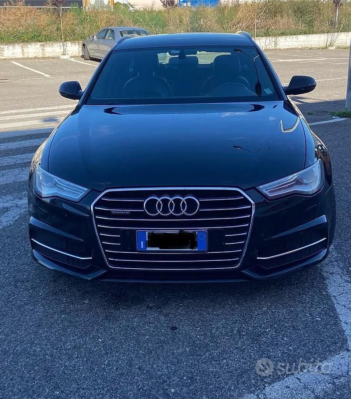 Usata Audi A6 S-Line 272 CV (200 kW) 2015 Nero Station wagon