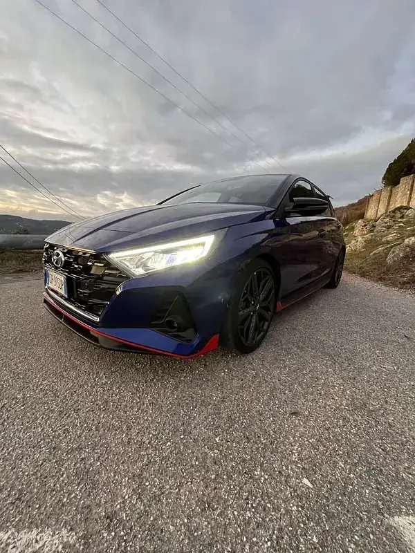 Usata Hyundai i20 N Performance 204 CV (150 kW) 2022 Blu Utilitaria