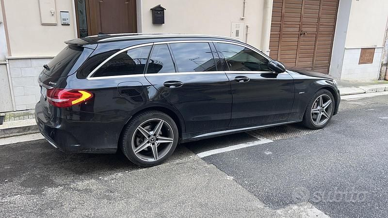 Usata Mercedes C220 Premium Plus 2018 Nero Station wagon