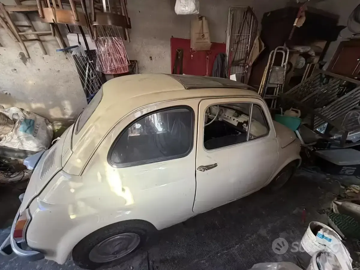 Usata Fiat 500 1970 Bianco Utilitaria