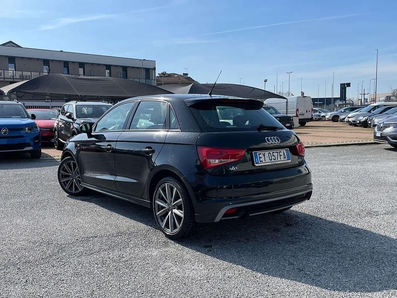 Usata Audi A1 Sportback S-Line 86 CV (63 kW) 2015 Nero Utilitaria