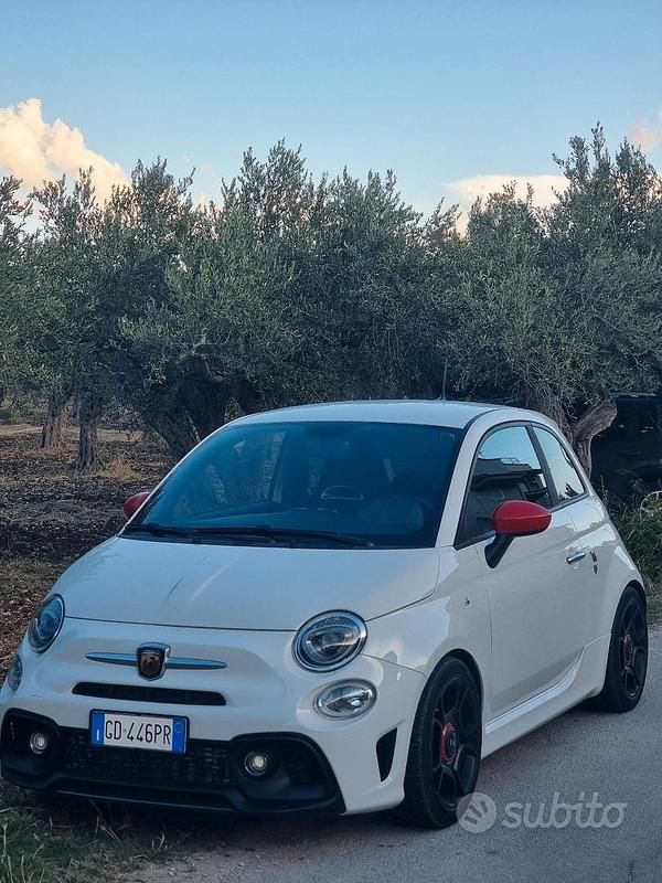Usata Abarth 595 160 CV (117 kW) 2018 Bianco Utilitaria