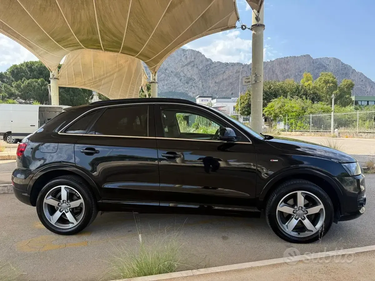 Usata Audi Q3 Advanced 177 CV (130 kW) 2012 Nero SUV