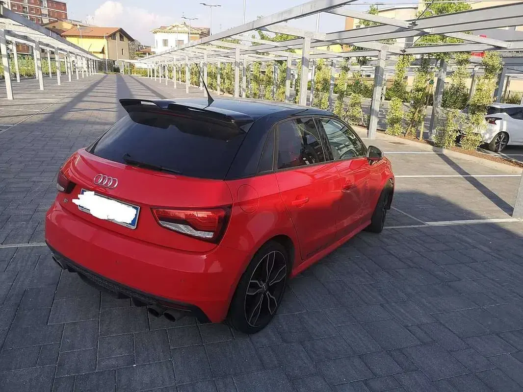 Usata Audi S1 Sportback Ambiente 231 CV (169 kW) 2017 Rosso Utilitaria
