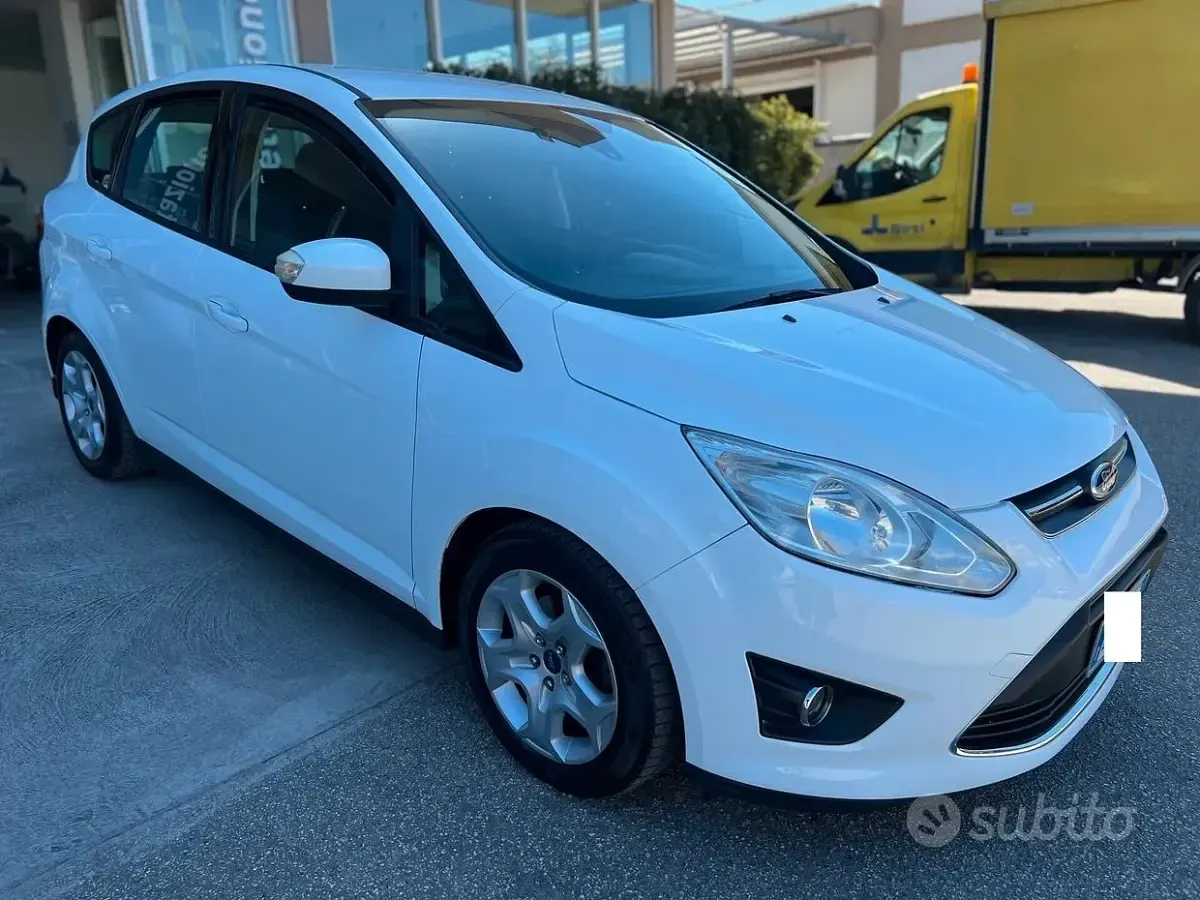 Usata Ford C-MAX 95 CV (69 kW) 2013 Bianco Monovolume