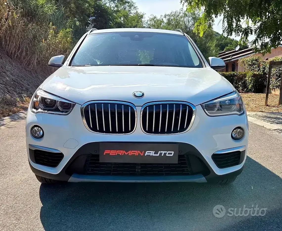 Usata BMW X1 Advantage 150 CV (110 kW) 2017 Bianco SUV