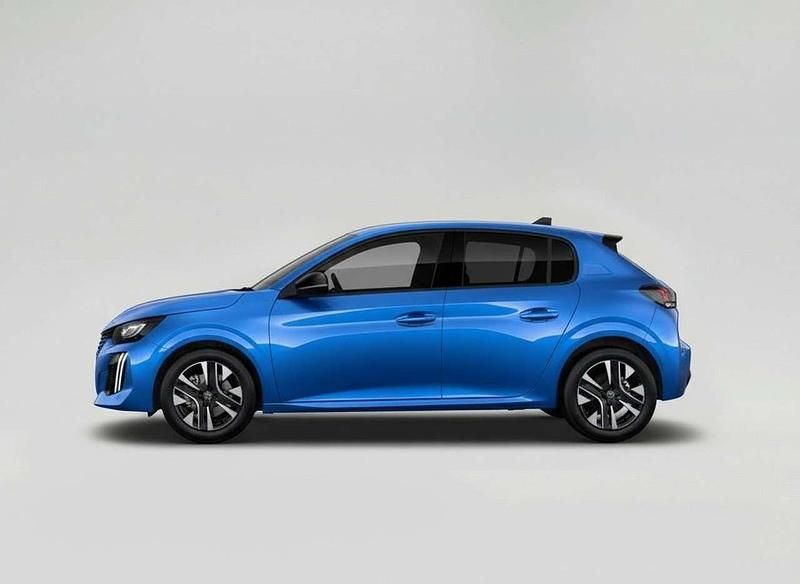 Usata Peugeot e-208 Allure 114 kW (156 CV) 2024 Blu/azzurro Utilitaria