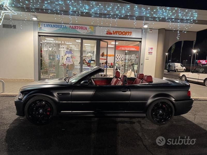 Brugt BMW M3 Cabriolet Comfort Edition 343 HK (252 kW) 2005 Sort Cabriolet