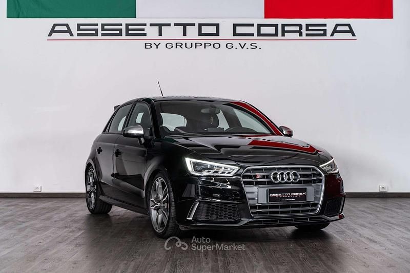 Nero profondo Usata 2015 Audi A1 Sportback Ambiente Due volumi | 25.900 € - Immagine 1/4