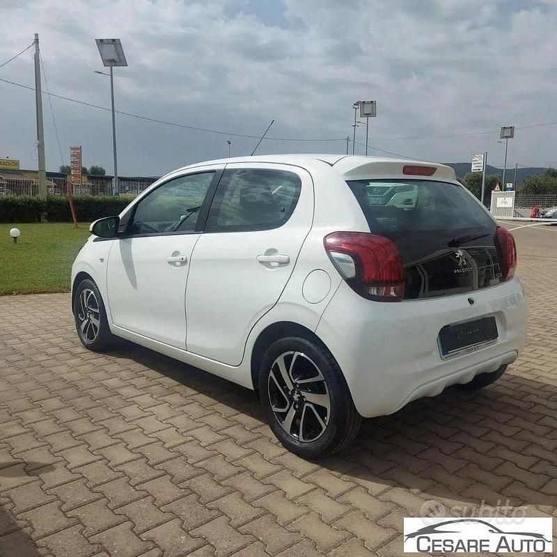 Usata Peugeot 108 Active Top 2020 Bianco Berlina