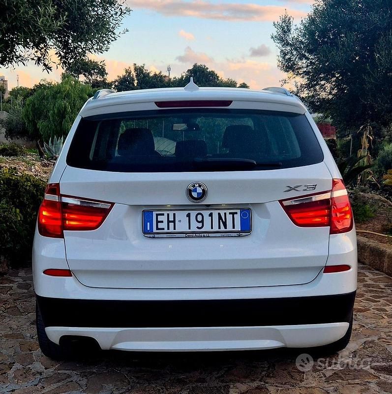Usata BMW X3 184 CV (135 kW) 2011 Bianco SUV