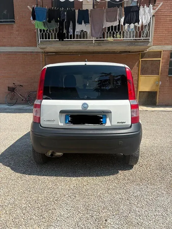 Usata Fiat Panda 75 CV (55 kW) 2006 Bianco Utilitaria