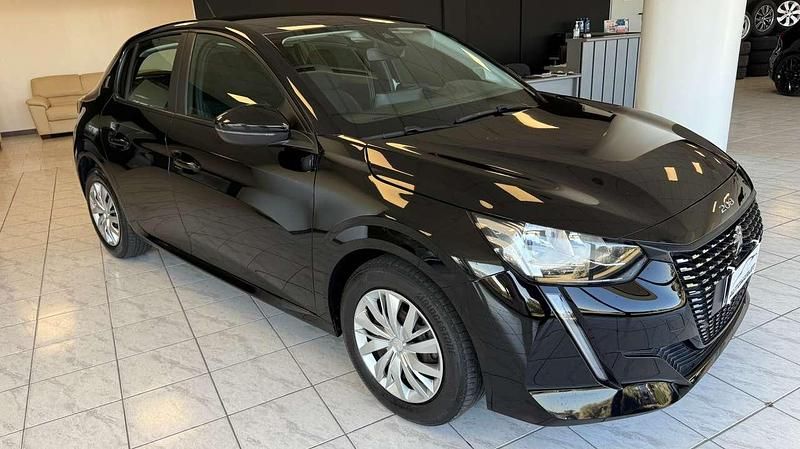 Usata Peugeot 208 Active 75 CV (55 kW) 2022 Nero Utilitaria