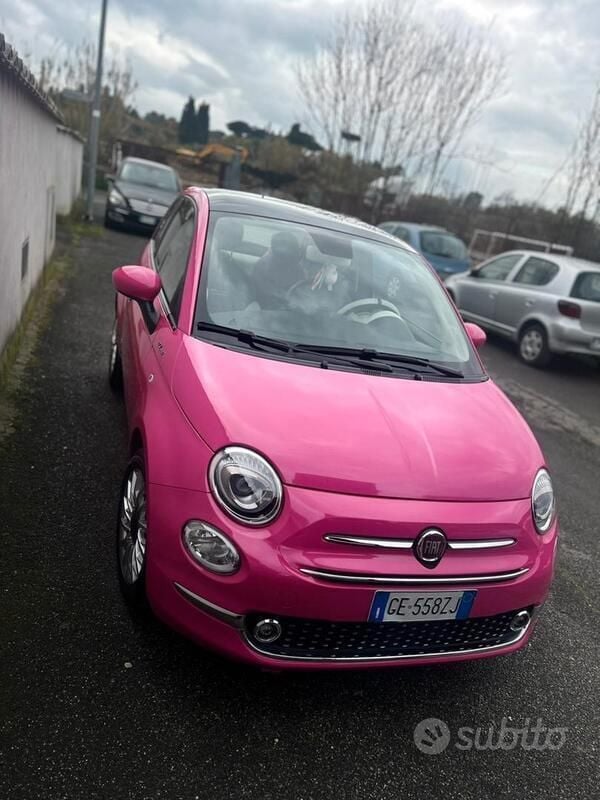 Usata Fiat 500 Dolcevita 70 CV (51 kW) 2021 Rosso Utilitaria