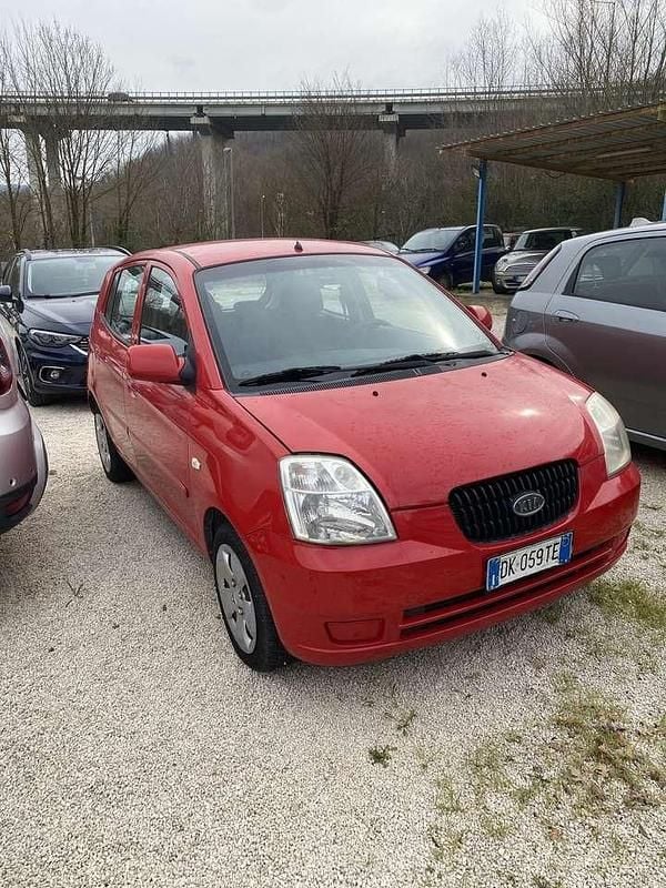 Usata Kia Picanto EX 65 CV (47 kW) 2007 Rosso Utilitaria