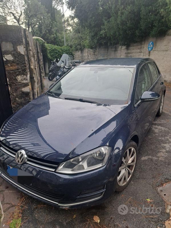 Usata VW Golf VII 184 CV (135 kW) 2014 Blu Berlina