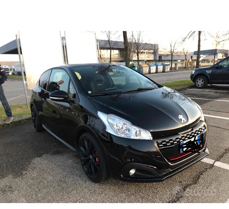 Usata Peugeot 208 GTi 2017 Nero Utilitaria