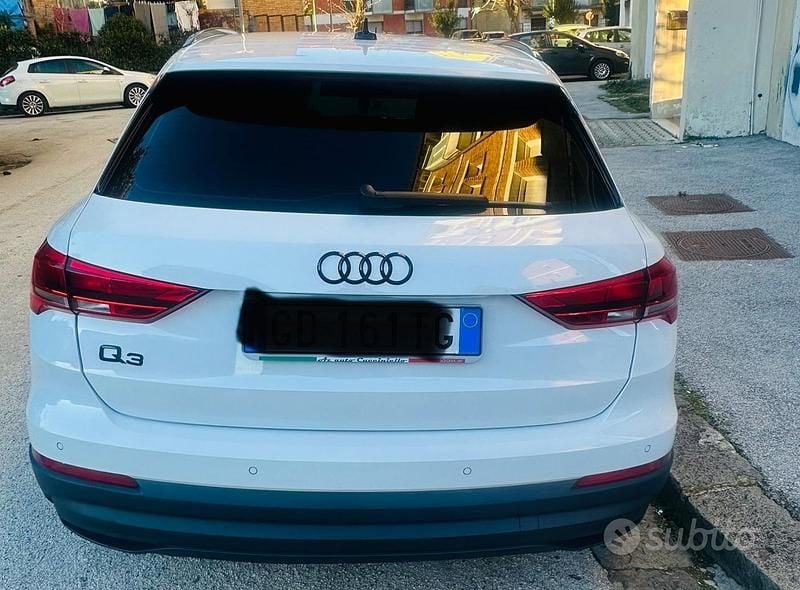 Usata Audi Q3 150 CV (110 kW) 2020 Bianco SUV