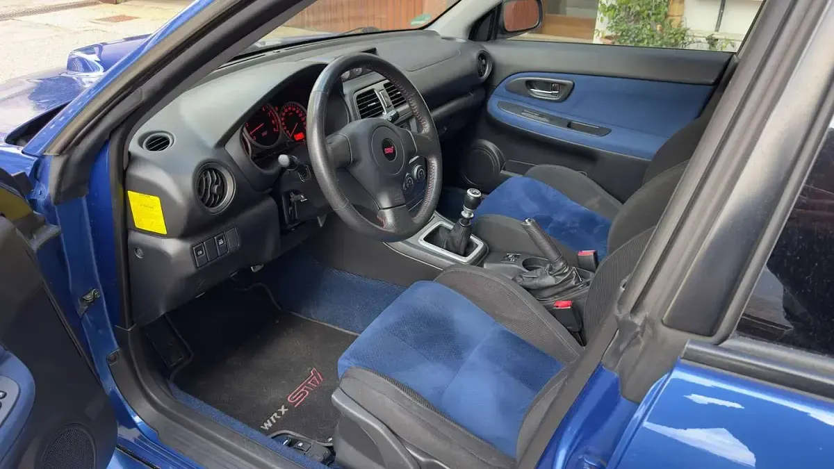 Usata Subaru Impreza 280 CV (205 kW) 2006 Blu/azzurro Berlina
