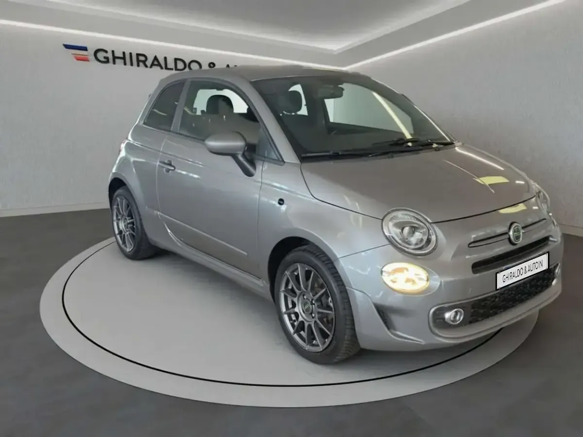 Usata Fiat 500C S 69 CV (50 kW) 2017 Grigio Cabrio