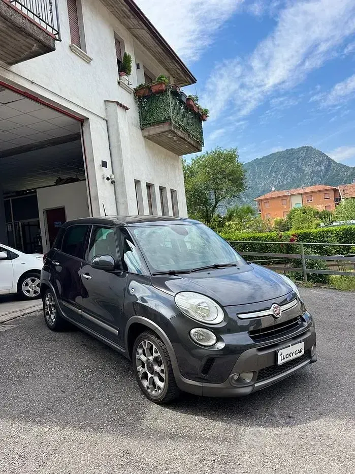 Usata Fiat 500L Trekking 84 CV (61 kW) 2013 Grigio Monovolume