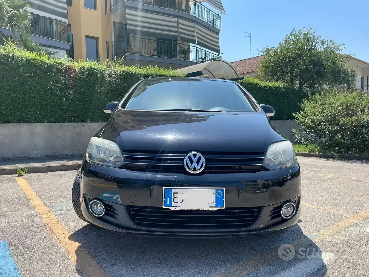 Usata VW Golf Plus 105 CV (77 kW) 2010 Nero Monovolume
