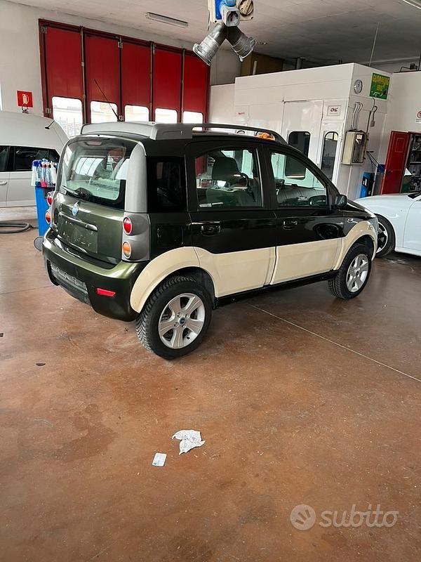 Usata Fiat Panda 4x4 Cross 69 CV (50 kW) 2006 Verde Utilitaria
