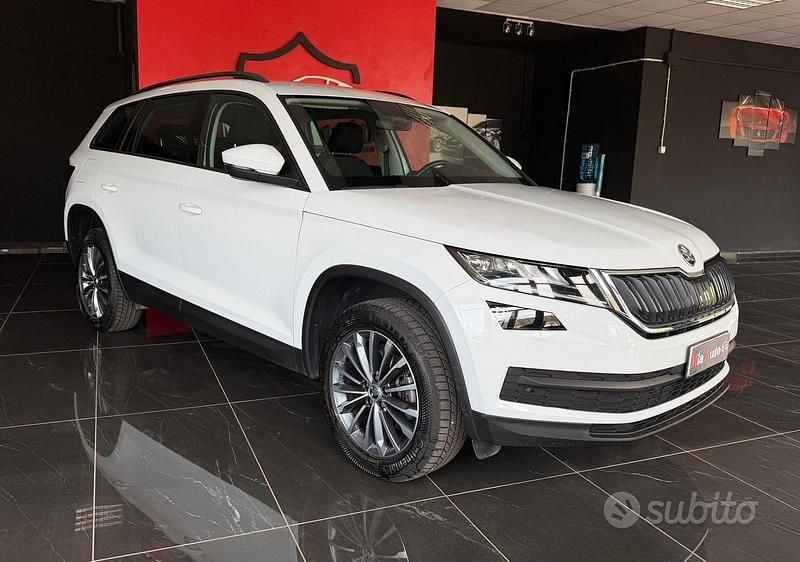 Usata Skoda Kodiaq SportLine 150 CV (110 kW) 2020 Bianco SUV