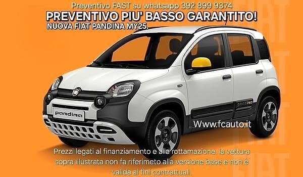 Nuova Fiat Panda S 71 CV (52 kW) 2025 Giallo Utilitaria
