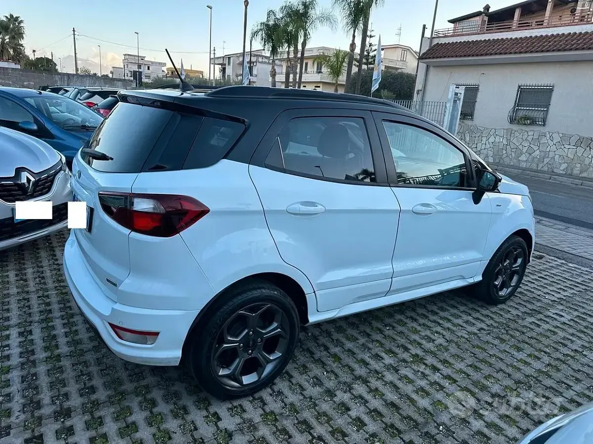 Usata Ford Ecosport ST-Line 125 CV (91 kW) 2018 Bianco SUV