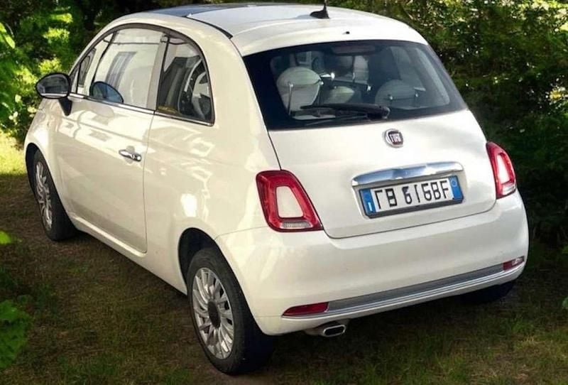 Usata Fiat 500 Lounge 69 CV (50 kW) 2019 Bianco Utilitaria
